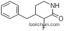 Molecular Structure of 475152-19-3 (4-BENZYL-PIPERIDINONE, 3-FLUORO)